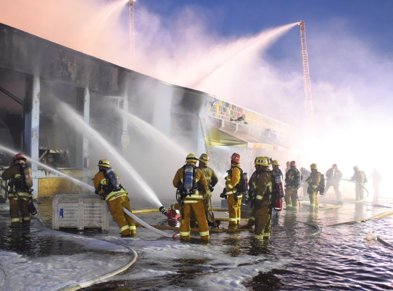Major Emergency Commercial Fire in Downtown | Los Angeles Fire Department