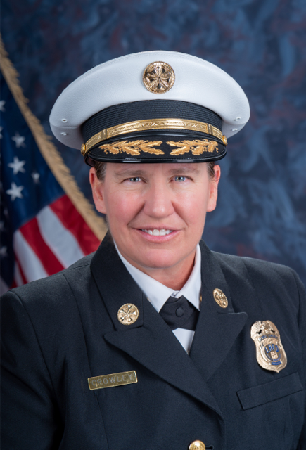 Los Angeles Fire Chief Kristin M. Crowley